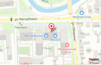 Магазин Мясо & Молоко в Красноярске на карте