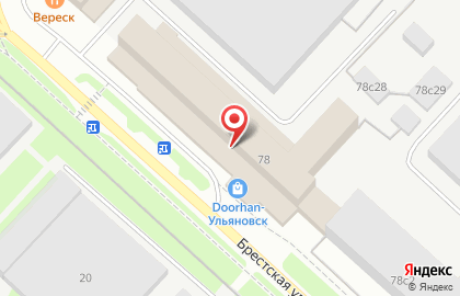 Торгово-производственная компания Интерьер в Заволжском районе на карте