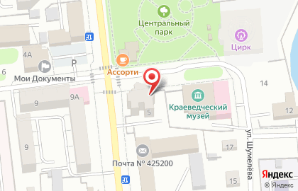 Производственно-строительная организация Стройтепломонтаж на Кооперативной улице на карте