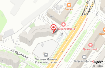 Торгово-производственная компания Новая Линия в Твери на карте