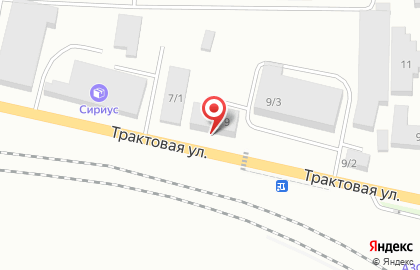 Магазин свежей выпечки на Трактовой улице на карте