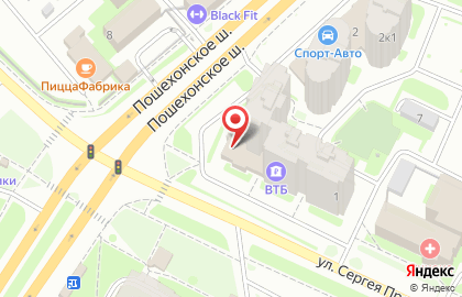 Банк ВТБ в Вологде на карте