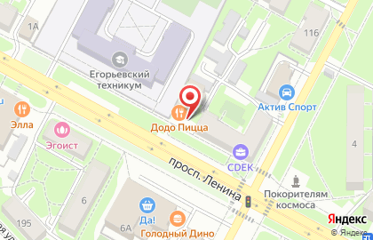 Пиццерия Додо Пицца в Москве на карте