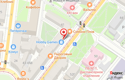 Алиот СПБ на карте