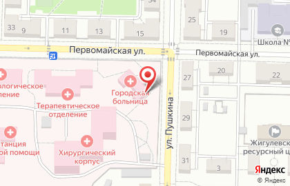 Частное охранное предприятие Гром на Первомайской улице на карте
