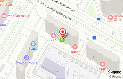 Аптека Планета Здоровья на улице Корнея Чуковского на карте