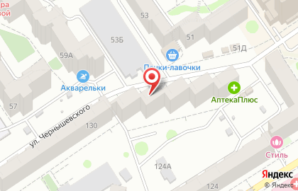 Продуктовый магазин в Барнауле на карте