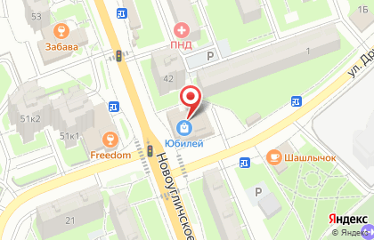 Торговый дом Юбилей на карте