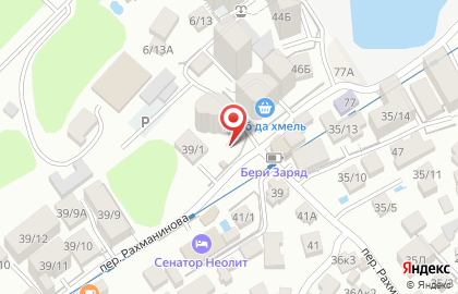 Бар Местъная пивная на карте