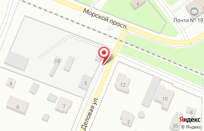 Лесоторговая база Лисий Нос в Приморском районе на карте