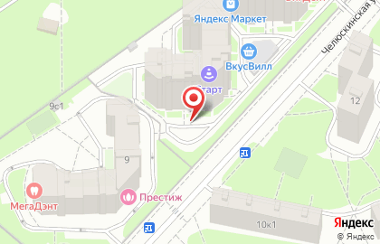 Совенок на Челюскинской улице на карте
