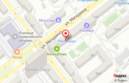 Пекарня Карамель в Октябрьском районе на карте