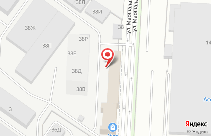 Торговая компания White Line на улице Маршала Новикова на карте