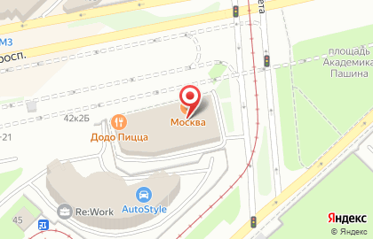 Музыкальный ресторан и караоке Москва на карте
