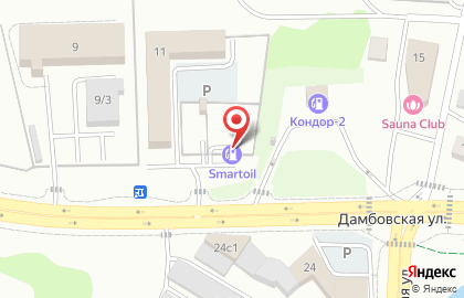 Smartoil на Дамбовской улице на карте