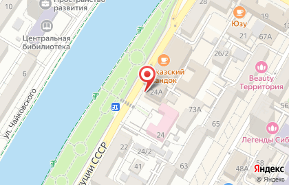 Туристическое агентство TUI на улице Конституции СССР на карте