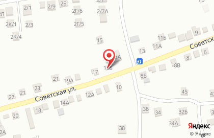 Продуктовый магазин на Советской, 15а/1 на карте