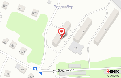 Продовольственный магазин, ООО Сиб-Альянс на улице Водозабор на карте
