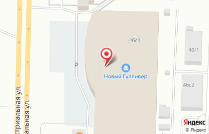 Салон мебели Шатура на Индустриальной улице на карте