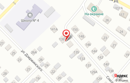Магазин автозапчастей и автотоваров Детали машин ГАЗ, магазин автозапчастей и автотоваров на Союзной улице на карте