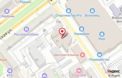 Правовой центр Содействие на Средне-Московской улице на карте