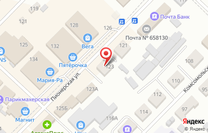 Салон-магазин МТС на Пионерской улице на карте