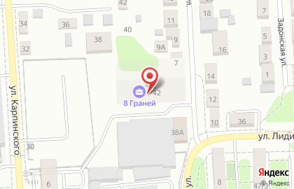 Торгово-монтажная компания Рубикон в Коминтерновском районе на карте