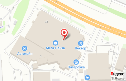 Магазин колес и аккумуляторов Вираж в Октябрьском районе на карте