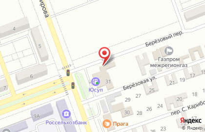 Продуктовый магазин в Грозном на карте