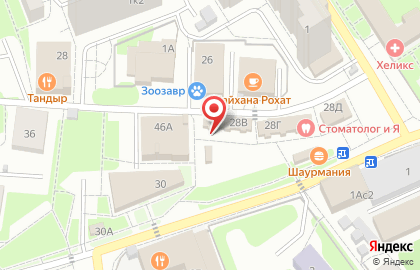Аптека ФармаТ на Краснополянской улице на карте
