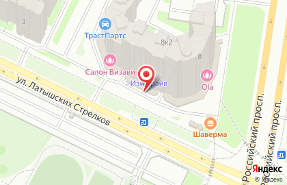Компания-поставщик кровельных и фасадных материалов из стали Металл Профиль на карте