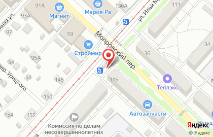 Киоск по продаже цветов в Барнауле на карте