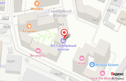 Детский сад Согласие на Новоалексеевской улице на карте