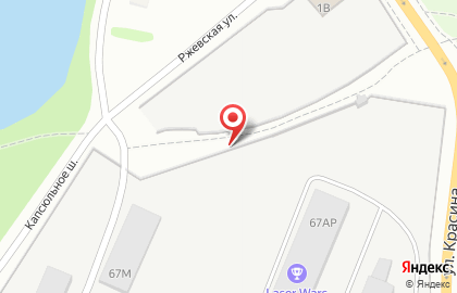 Полушка на Ржевской улице на карте
