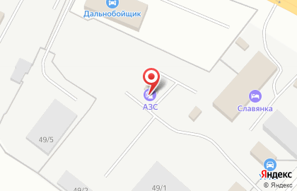 АЗС в Омске на карте