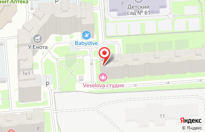 Студия красоты Veselova на карте