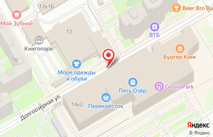 Банкомат Тинькофф в Санкт-Петербурге на карте