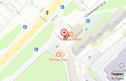 Магазин по продаже фруктов и овощей в Тюмени на карте