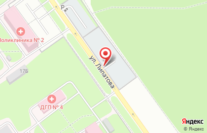 Автостоянка в Перми на карте
