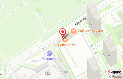 Автостоянка Южная на карте