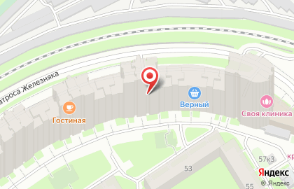 Строительно-транспортная компания Эльбрус на улице Матроса Железняка на карте
