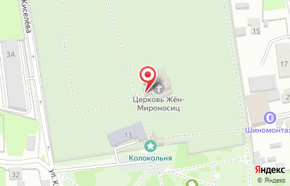 Церковь Жен-мироносиц со Скудельниц на карте