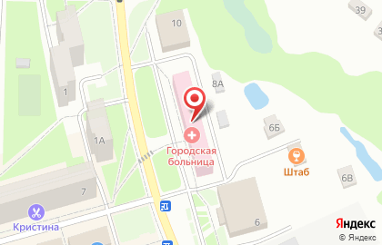 Сосенская городская больница на карте