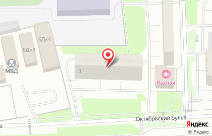 EXIST на улице Октябрьский на карте