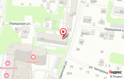 Агентство Право на Ягодинской улице на карте
