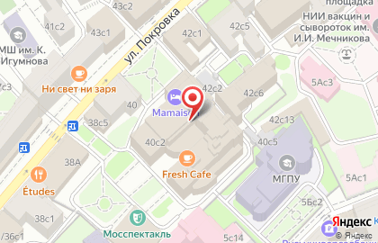 Mamaison All-Suites Spa Hotel Pokrovka Moscow на карте