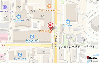 Бар Трешка на карте