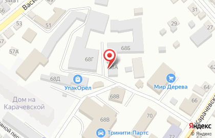Магазин бытовой техники в Орле на карте