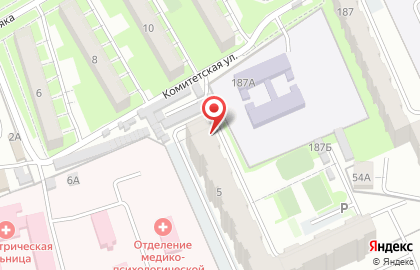 Служба эвакуации в Индустриальном районе на карте
