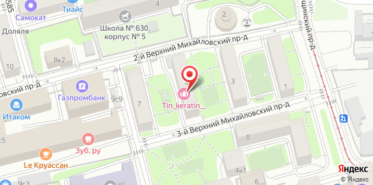 Студия волос tin_keratin__ на карте